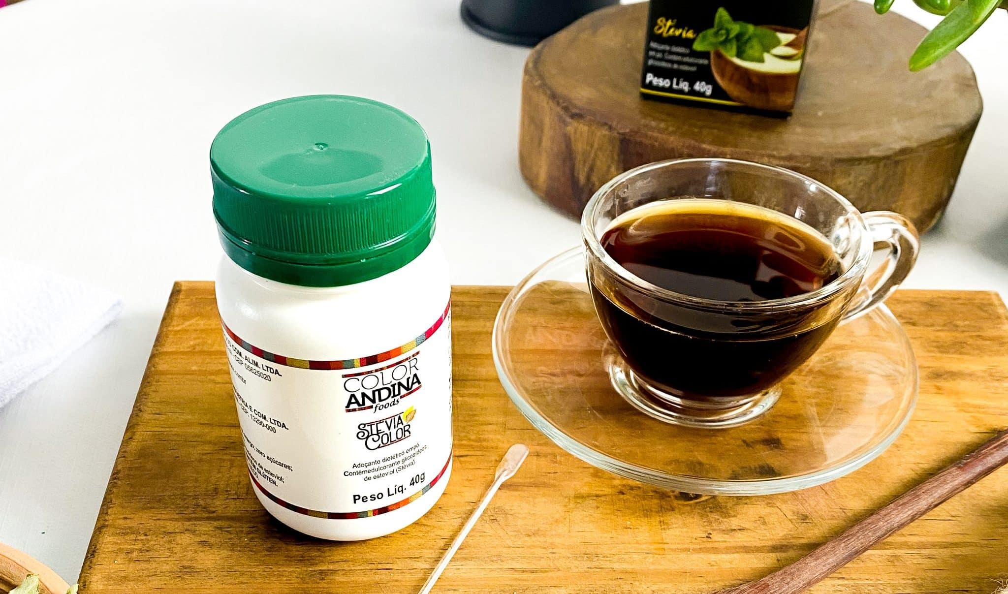 Adoçante stevia