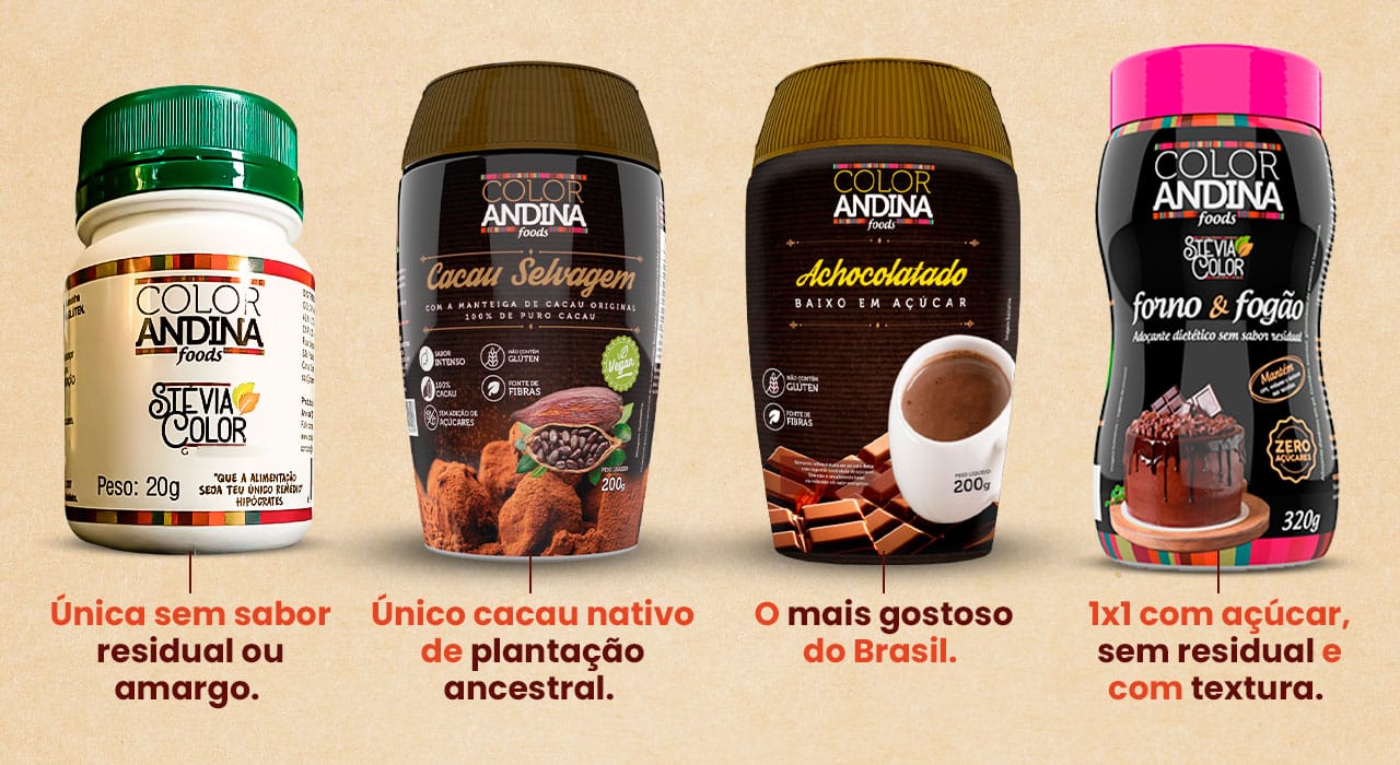 Produtos color andina foods