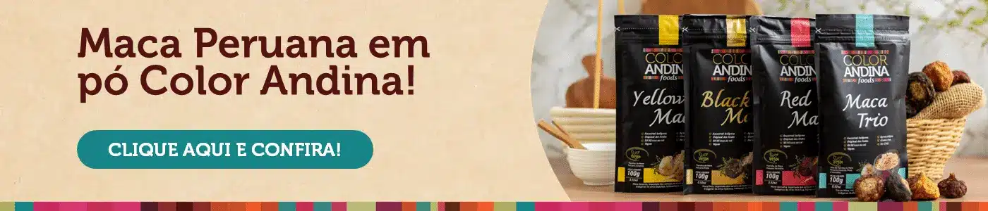 Maca peruana em pó