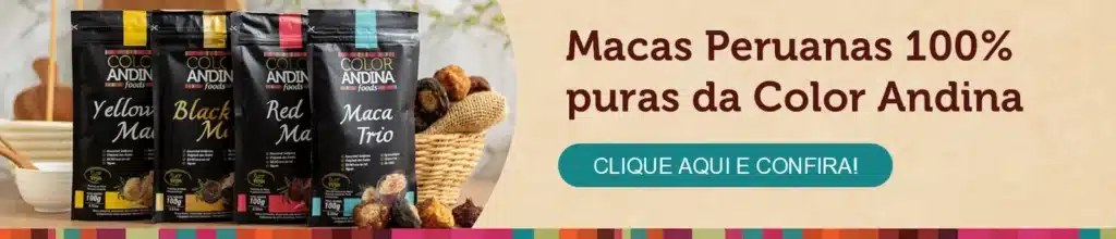 Maca peruana vermelha 100% para que serve